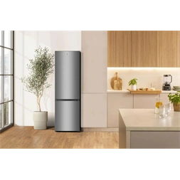 Gorenje RK418DPS4I ezüst, alulfagyasztós, kombinált hűtőszekrény