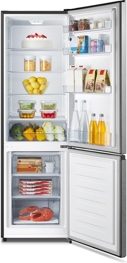 Gorenje RK418DPS4 szürke, alulfagyasztós, Hűtő:198L, Fagyasztó:71L, hűtőszekrény