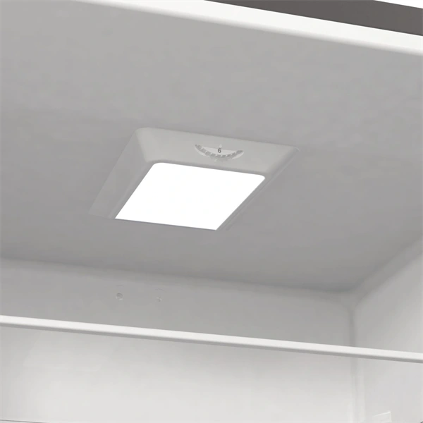 Gorenje RK6191ES4 inox, alulfagyasztós, Hűtő:205L, Fagyasztó:109L, hűtőszekrény (Újszerű)