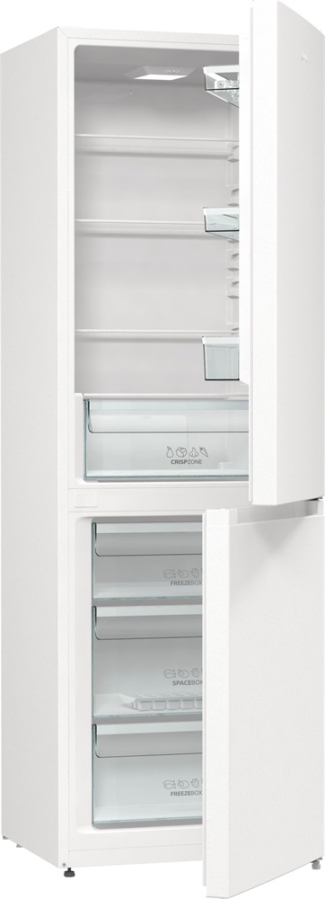 Gorenje RK6191EW4 fehér, alulfagyasztós, Hűtő:205L, Fagyasztó:109L, hűtőszekrény