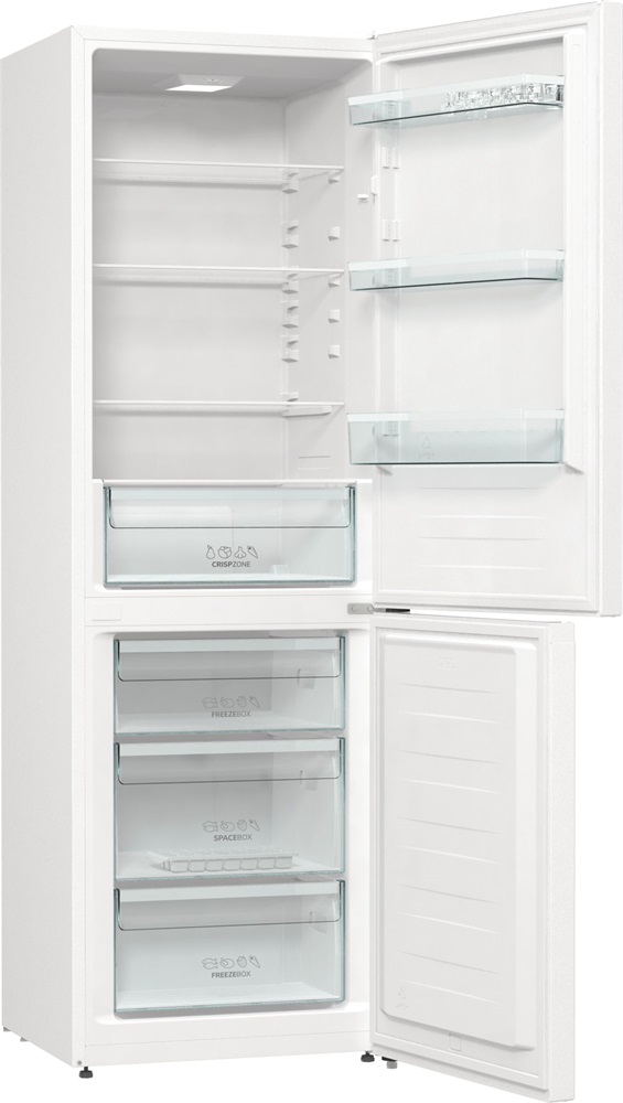 Gorenje RK6191EW4 fehér, alulfagyasztós, Hűtő:205L, Fagyasztó:109L, hűtőszekrény