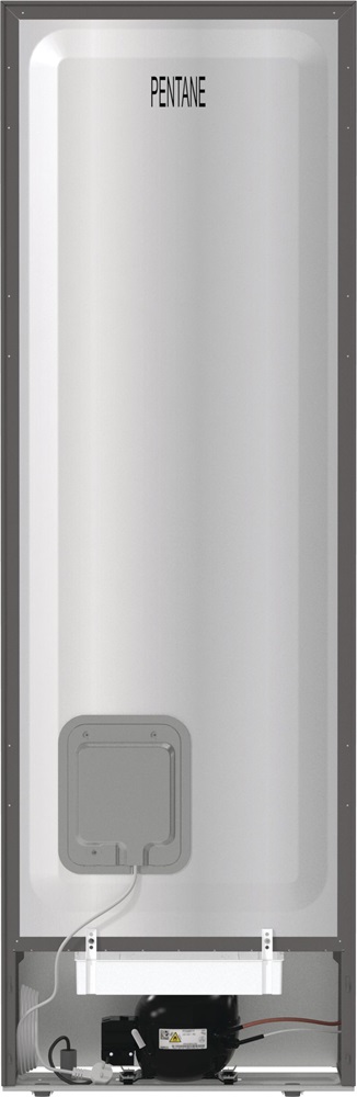 Gorenje RK6192ES4 fémszürke, alulfagyasztós, Hűtő:208L, Fagyasztó:112L, hűtőszekrény