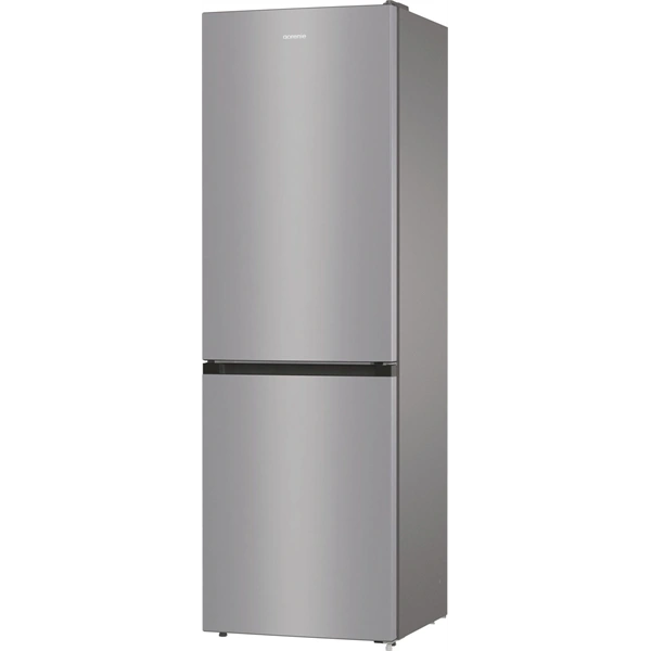Gorenje RK6192ES4 fémszürke, alulfagyasztós, Hűtő:208L, Fagyasztó:112L, hűtőszekrény (Használt - B)