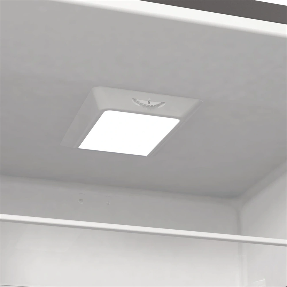 Gorenje RK6192ES4 fémszürke, alulfagyasztós, Hűtő:208L, Fagyasztó:112L, hűtőszekrény (Használt - B)