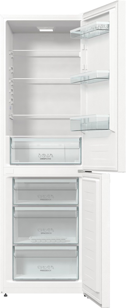 Gorenje RK6192EW4 fehér, alulfagyasztós, Hűtő:208L, Fagyasztó:112L, hűtőszekrény