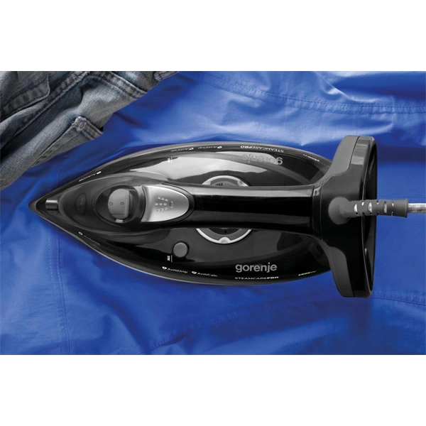 Gorenje SIH2600BKG fekete gőzölős vasaló