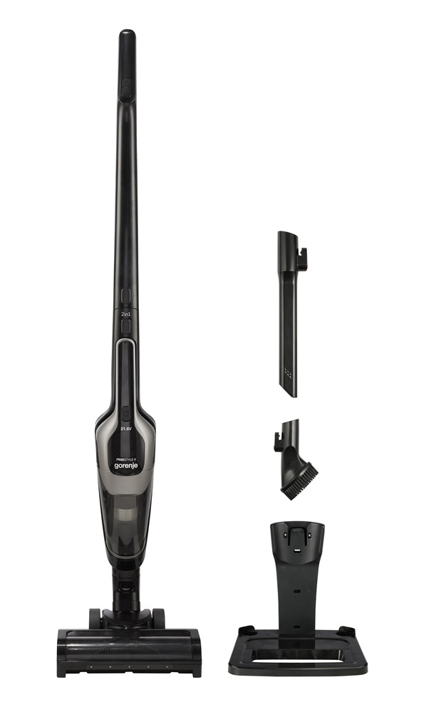 Gorenje SVC216110FSIIBKA akkumulátoros álló porszívó