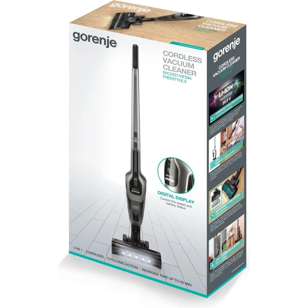 Gorenje SVC252110FSIIA vezeték nélküli porszívó