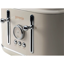 Gorenje T2300CLIN bézs 4 szeletes retro kenyérpirító