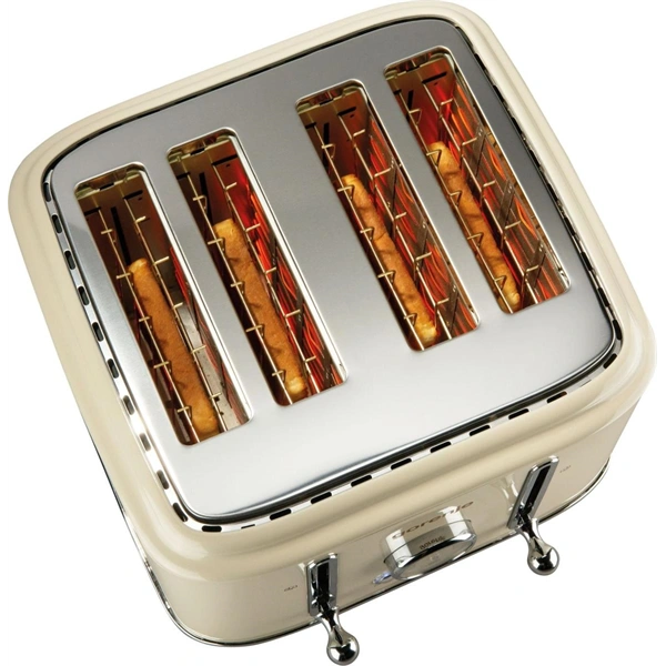 Gorenje T2300CLIN bézs 4 szeletes retro kenyérpirító