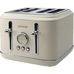 Gorenje T2300CLIN bézs 4 szeletes retro kenyérpirító