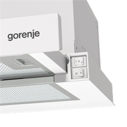 Gorenje TH60E3W fehér, kihúzható, méret:60cm, teleszkópos, páraelszívó