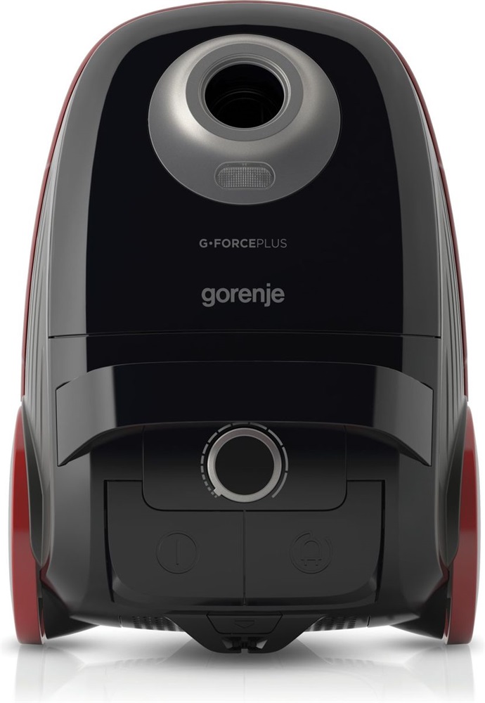 Gorenje VCEA22GPLBKCY fekete-piros porzsákos- és portartályos porszívó