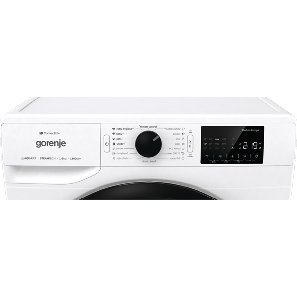 Gorenje W2PNEI94A1SWIFI fehér, elöltöltős, max.1400ford., 9 kg, mosógép