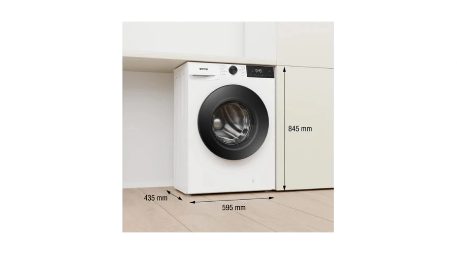 Gorenje W3G6PS94A12 fehér, elöltöltős, 9 kg, 1400 ford./perc, mosógép