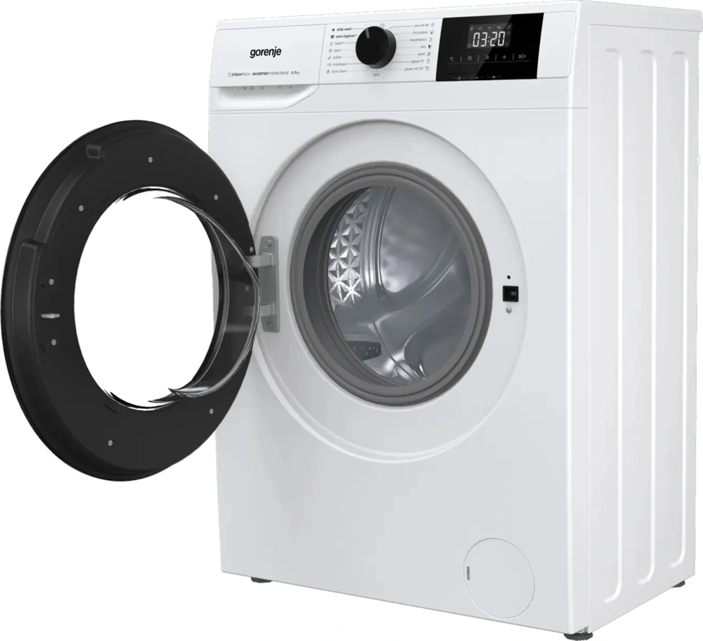 Gorenje W3NGPI72SAS fehér, elöltöltős, 7 kg, 1200 ford./perc, mosógép