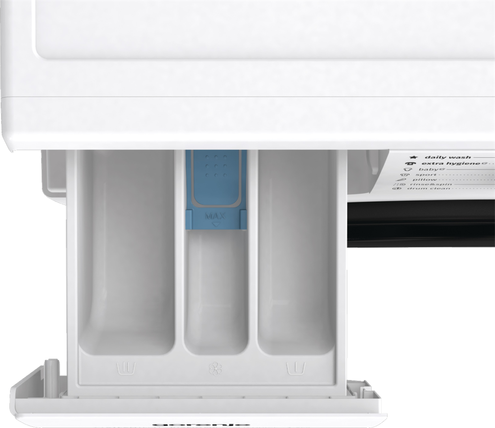 Gorenje W3NGPI72SBS fehér, elöltöltős, keskeny, max.1200ford., 7 kg, mosógép