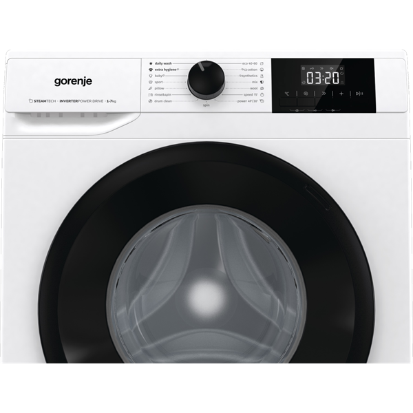 Gorenje W3NGPI72SBS keskeny 7 kg elöltöltős mosógép