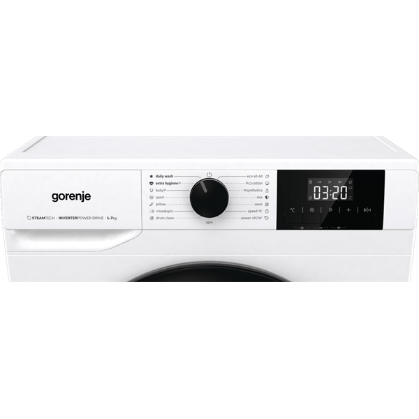 Gorenje W3NGPI72SBS keskeny 7 kg elöltöltős mosógép