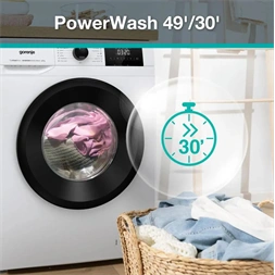 Gorenje W3NGPI74A3S fehér, elöltöltős, 7 kg, 1400 ford./perc, mosógép