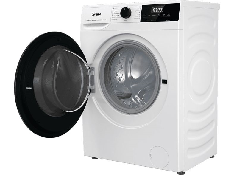 Gorenje WD2A854ADS fehér, elöltöltős, max.1400ford., 8 kg/5 kg, mosó-szárítógép