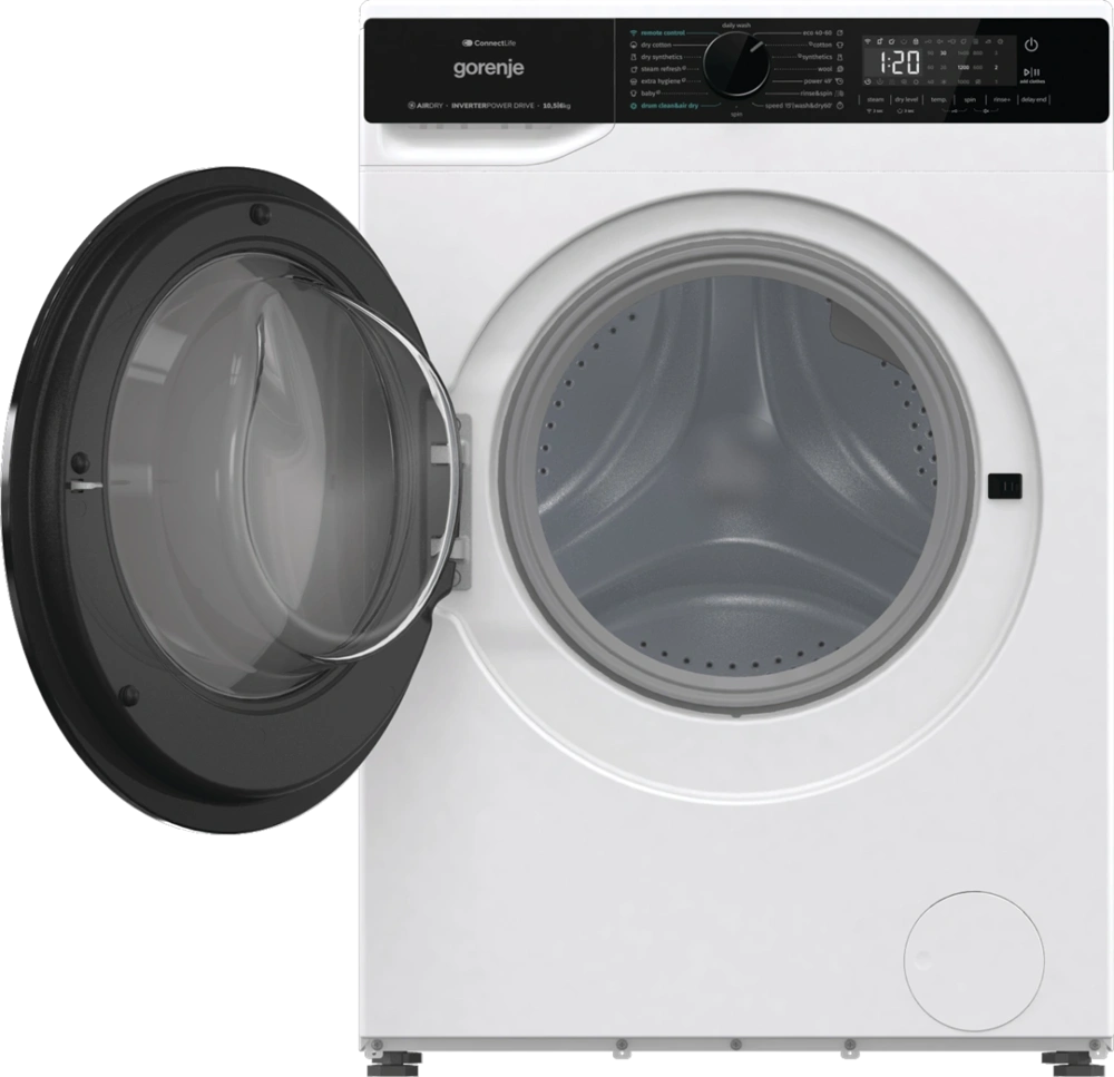 Gorenje WD2PA1X64ADW fehér, max.1400.ford, 10,5/6kg, mosó-szárítógép
