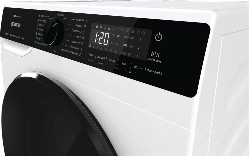 Gorenje WD2PA854ADW fehér, max.1400.ford, 8/5kg, mosó-szárítógép