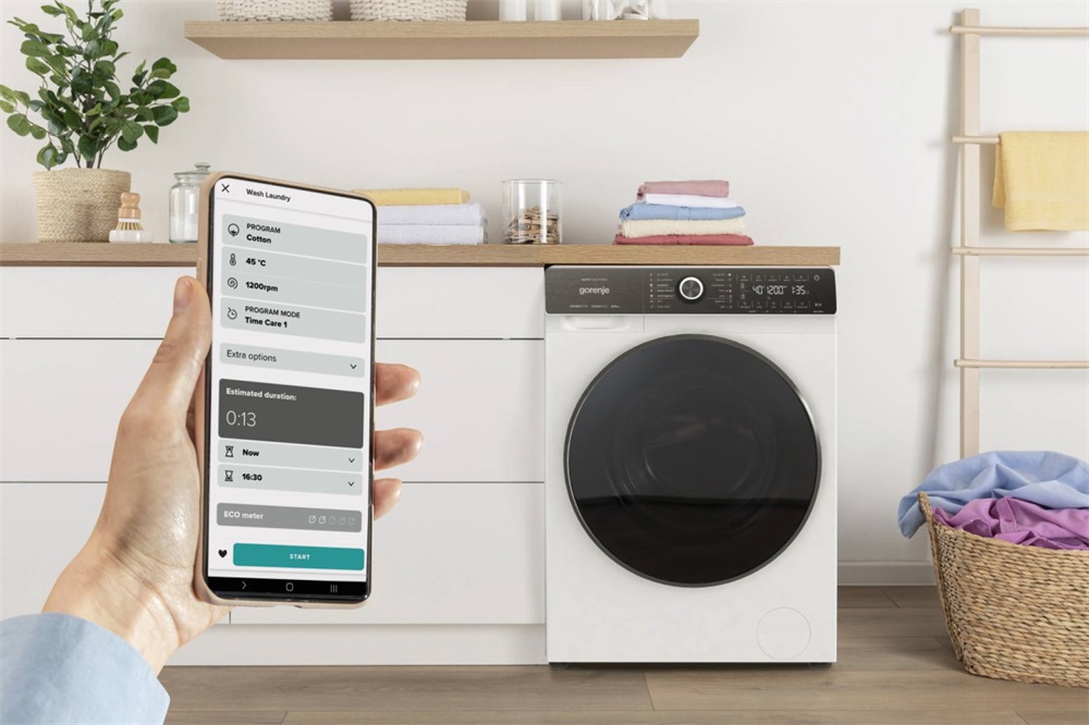 Gorenje WD2S164ADSWA fehér, elöltöltős, max.1400ford., 10 kg/6 kg, mosó-szárítógép