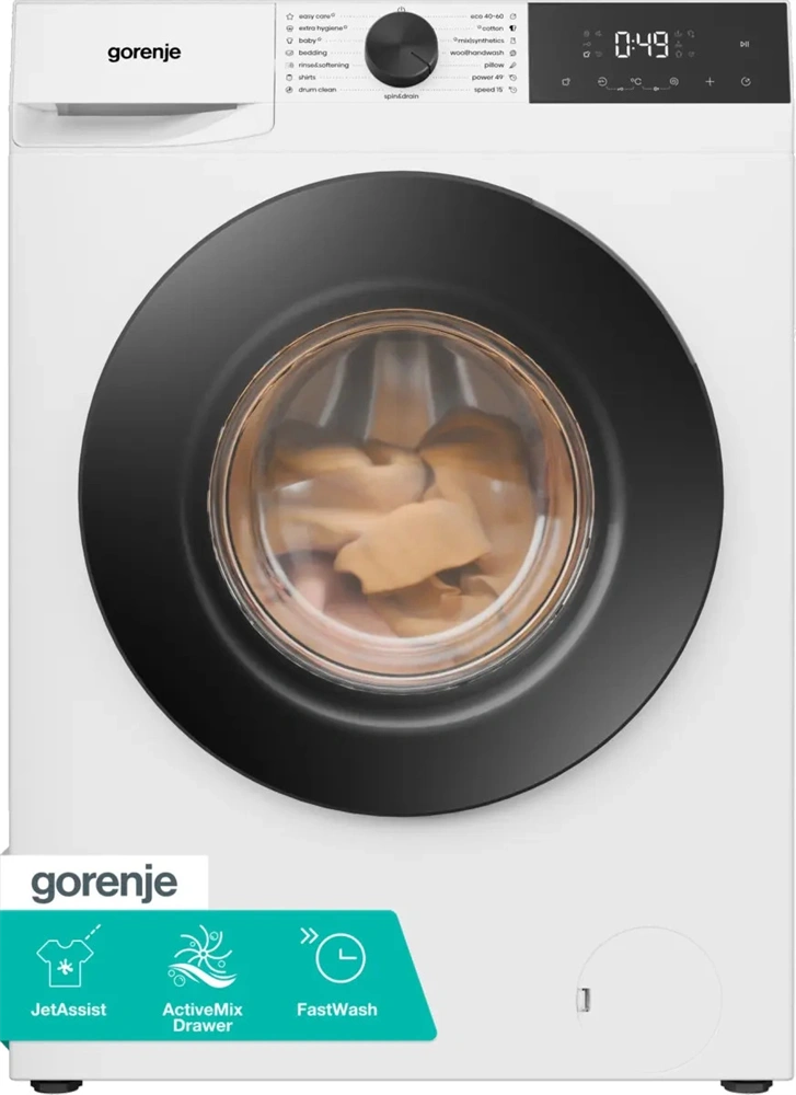 Gorenje WG2P84A32 fehér, elöltöltős, 8 kg, 1400 ford./perc, mosógép