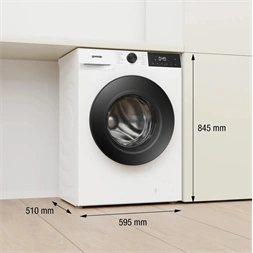 Gorenje WG2P84A32 fehér, elöltöltős, 8 kg, 1400 ford./perc, mosógép