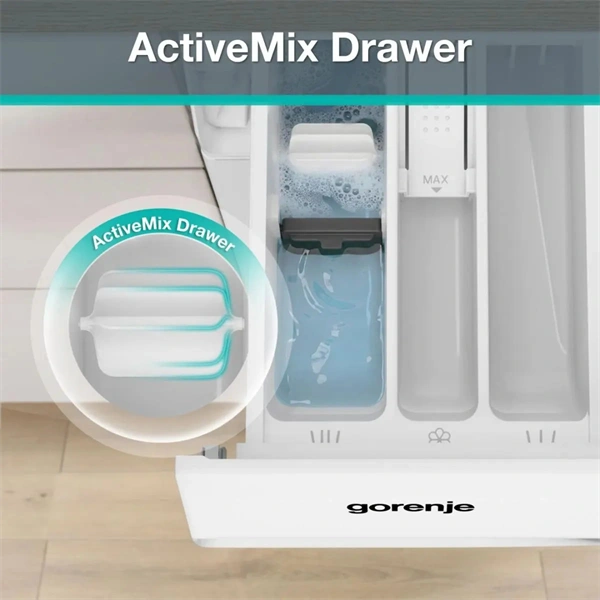 Gorenje WG2P84A32 fehér, elöltöltős, 8 kg, 1400 ford./perc, mosógép