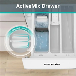 Gorenje WG2P84A32 fehér, elöltöltős, 8 kg, 1400 ford./perc, mosógép