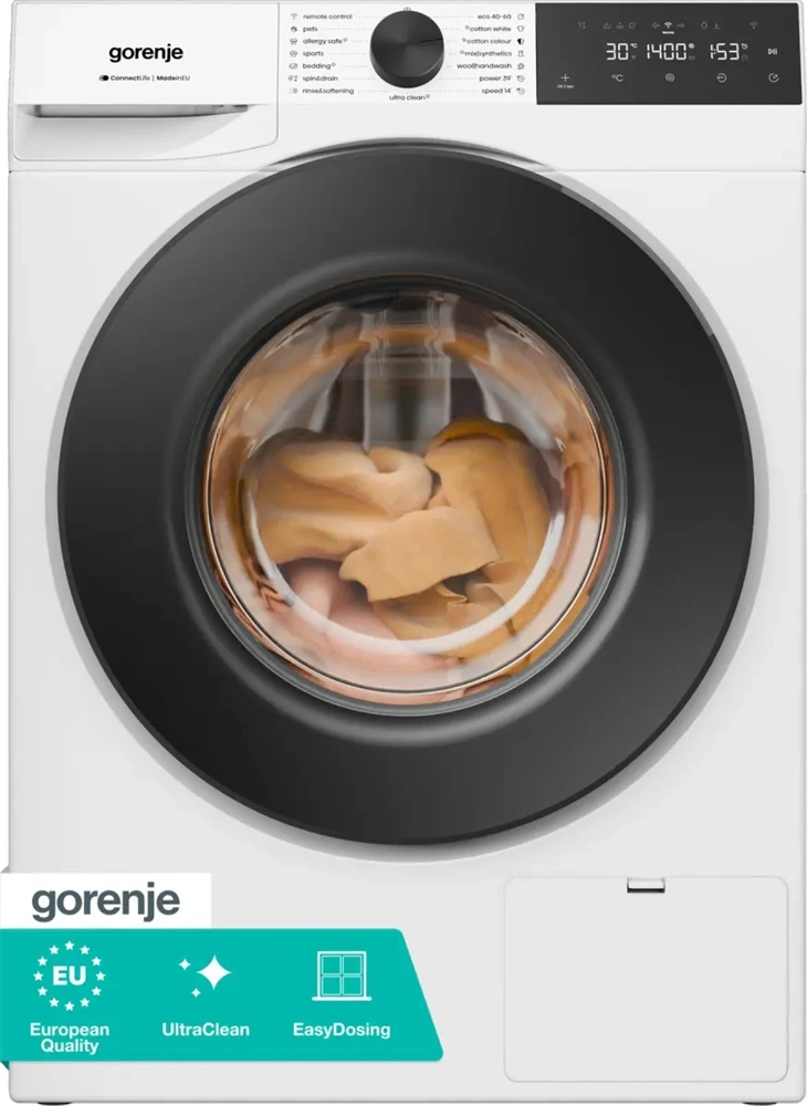 Gorenje WG414A41 fehér, elöltöltős, 10 kg, 1400 ford./perc, mosógép