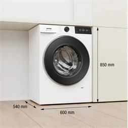 Gorenje WG474A21 fehér, elöltöltős, 7 kg, 1400 ford./perc, mosógép