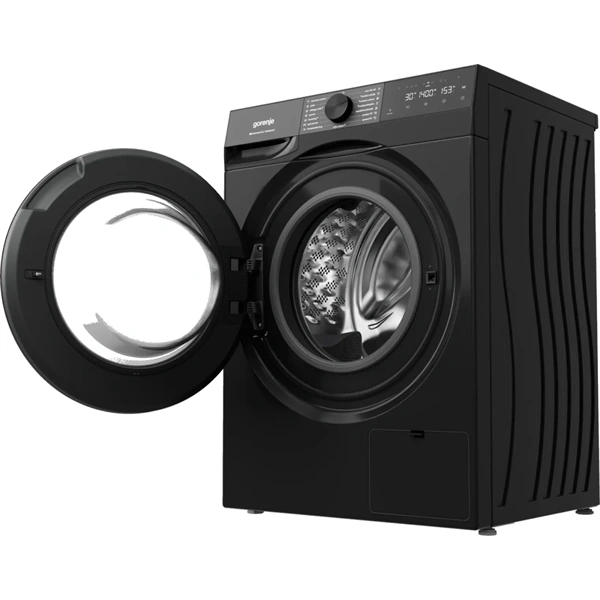 Gorenje WG484A31B fekete, elöltöltős, 8 kg, 1400 ford./perc, mosógép