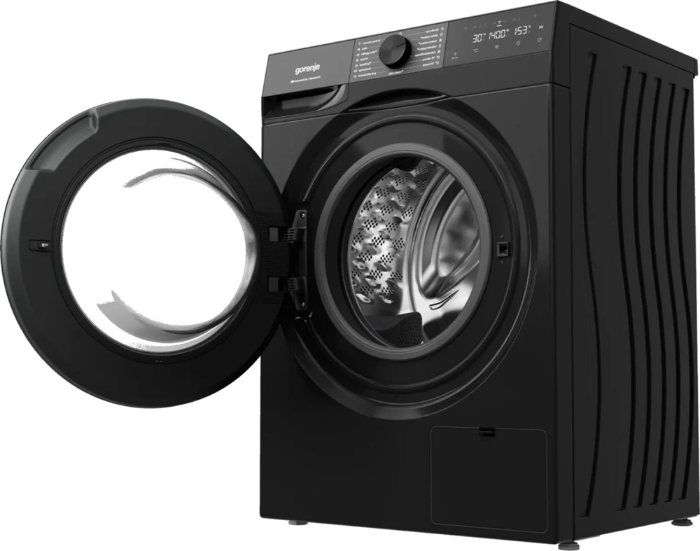 Gorenje WG484A31B fekete, elöltöltős, 8 kg, 1400 ford./perc, mosógép