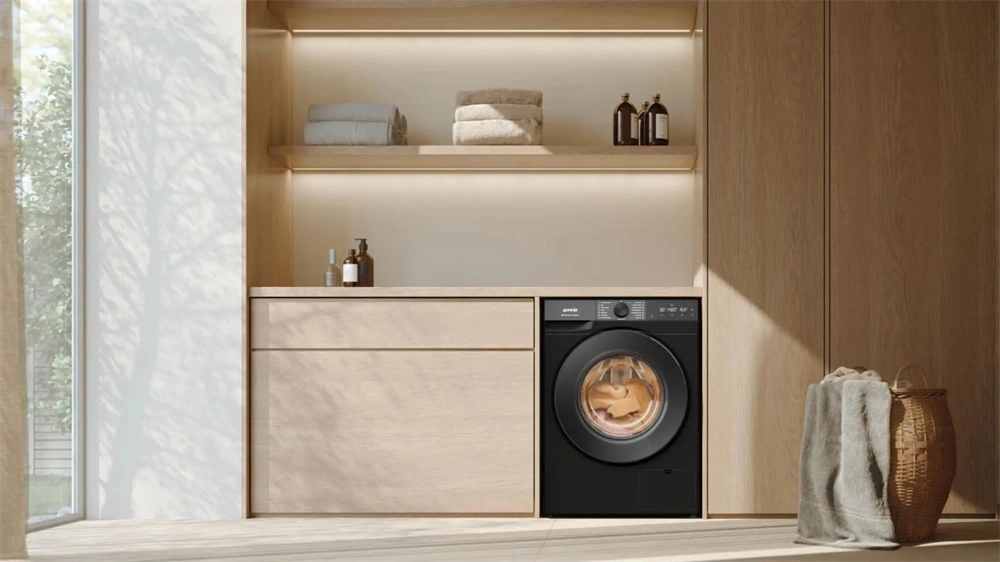 Gorenje WG484A31B fekete, elöltöltős, 8 kg, 1400 ford./perc, mosógép