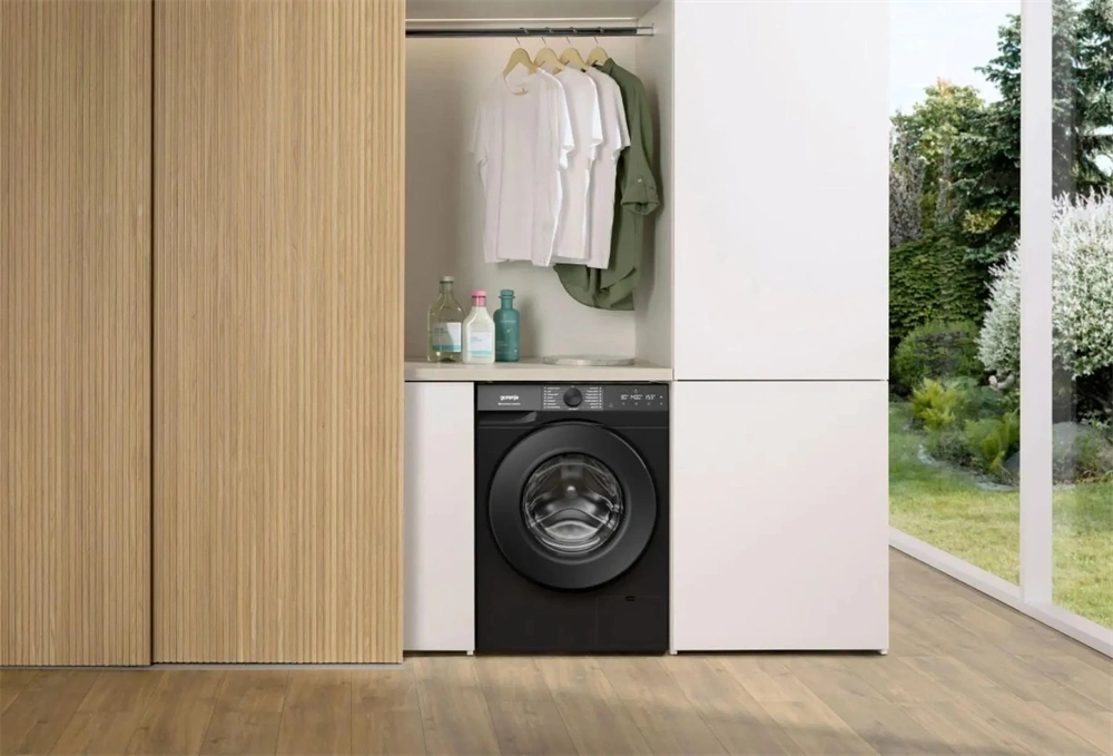 Gorenje WG484A31B fekete, elöltöltős, 8 kg, 1400 ford./perc, mosógép