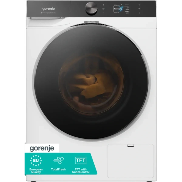 Gorenje WG894A25 fehér, elöltöltős, 9 kg, 1400 ford./perc, WiFi, gőzfunkció, mosógép