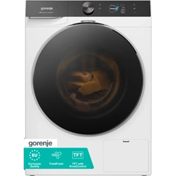 Gorenje WG894A25 fehér, elöltöltős, 9 kg, 1400 ford./perc, WiFi, gőzfunkció, mosógép