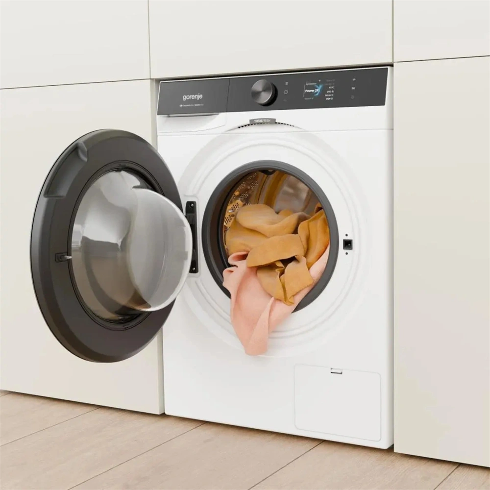 Gorenje WG894A25 fehér, elöltöltős, 9 kg, 1400 ford./perc, WiFi, gőzfunkció, mosógép