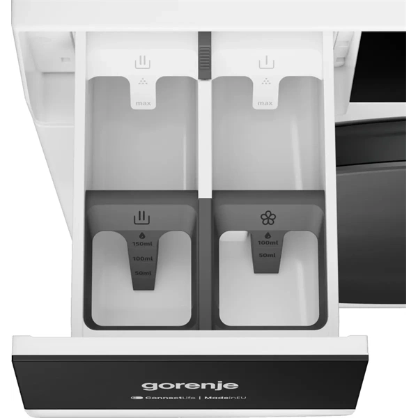 Gorenje WG894A25 fehér, elöltöltős, 9 kg, 1400 ford./perc, WiFi, gőzfunkció, mosógép