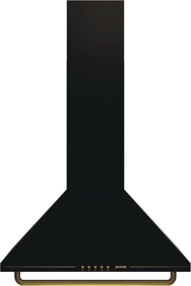 Gorenje WHC63CLB antracit, szabadonálló, kürtős, méret:60 cm, zajszint:70 dB, páraelszívó