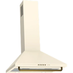 Gorenje WHC63CLI elefántcsontszín, fali, méret:60cm, zajszint:70dB, páraelszívó