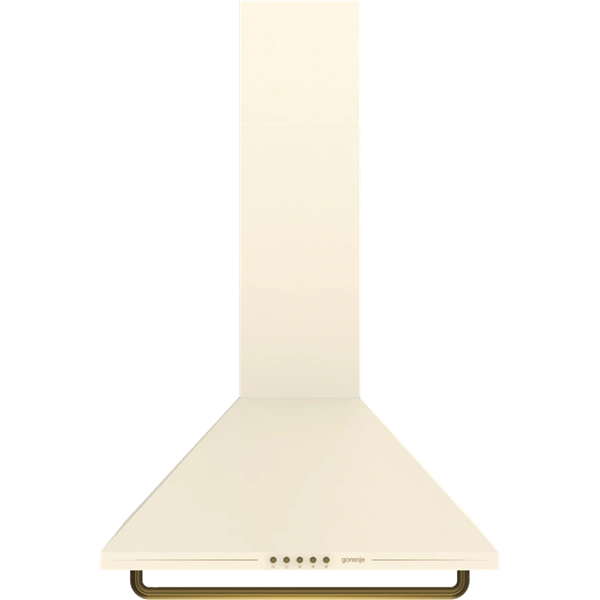 Gorenje WHC63CLI elefántcsontszín, fali, méret:60cm, zajszint:70dB, páraelszívó