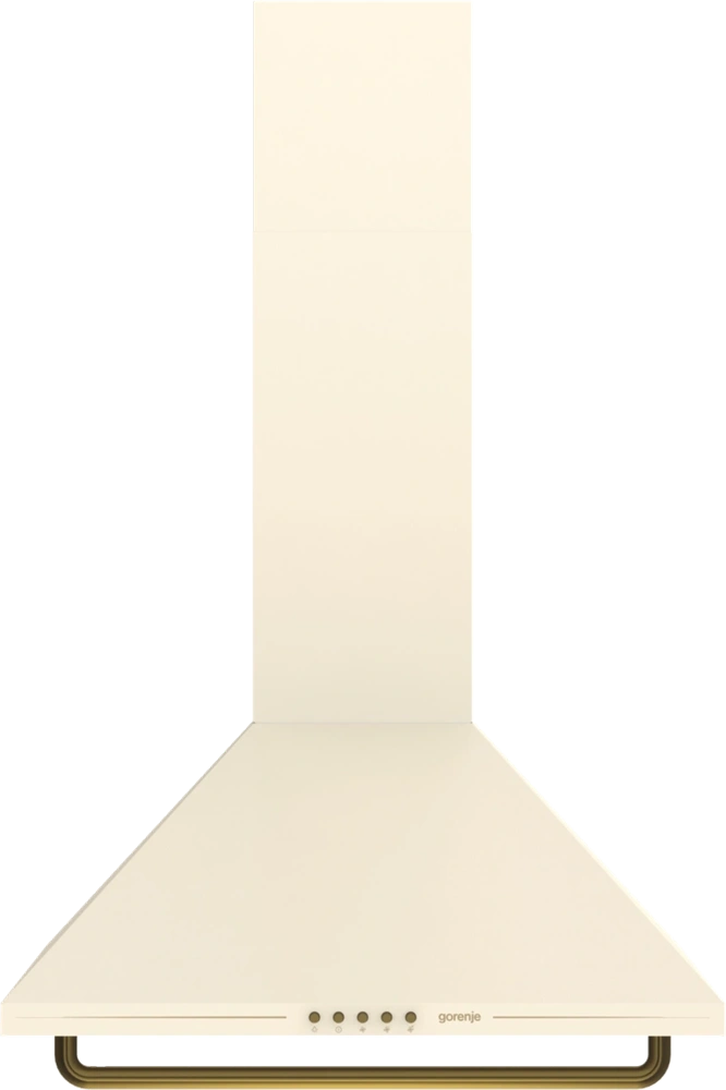 Gorenje WHC63CLI elefántcsontszín, fali, méret:60cm, zajszint:70dB, páraelszívó