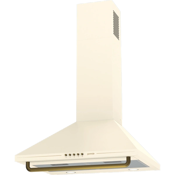 Gorenje WHC63CLI elefántcsontszín, fali, méret:60cm, zajszint:70dB, páraelszívó