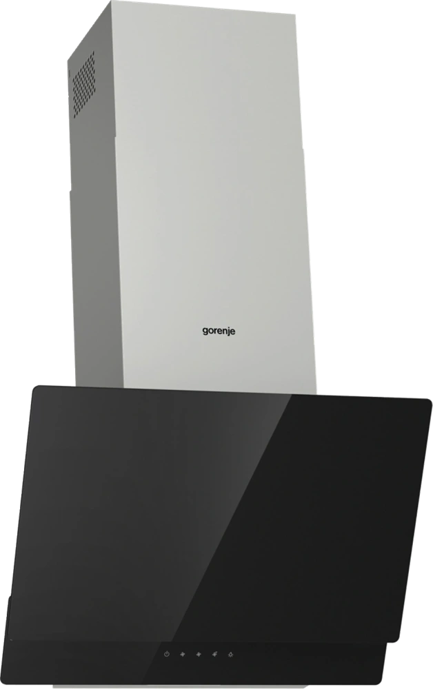 Gorenje WHI649EXBG inox-fekete, kürtős, méret:60cm, zajszint:63dB, páraelszívó