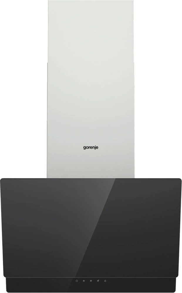 Gorenje WHI649EXBG inox-fekete, kürtős, méret:60cm, zajszint:63dB, páraelszívó