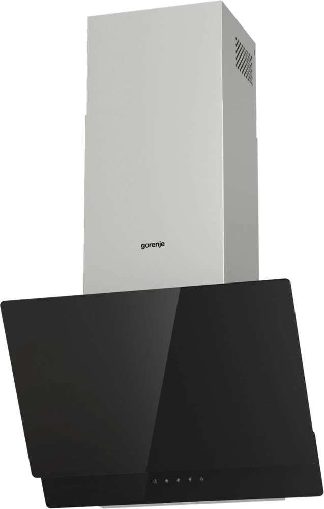 Gorenje WHI649EXBG inox-fekete, kürtős, méret:60cm, zajszint:63dB, páraelszívó